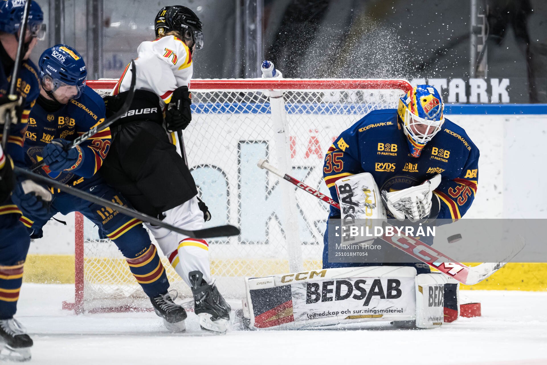 Djurgårdens målvakt Magnus Hellberg