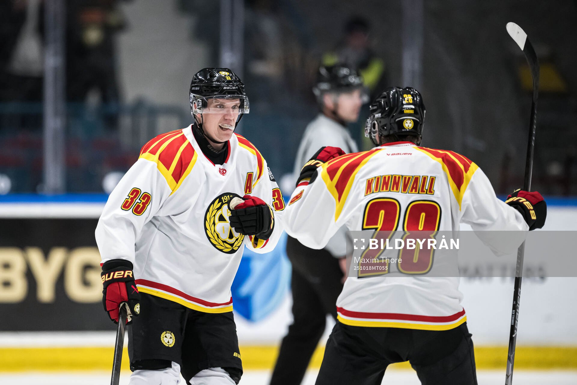Brynäs Jakob Silfverberg jublar