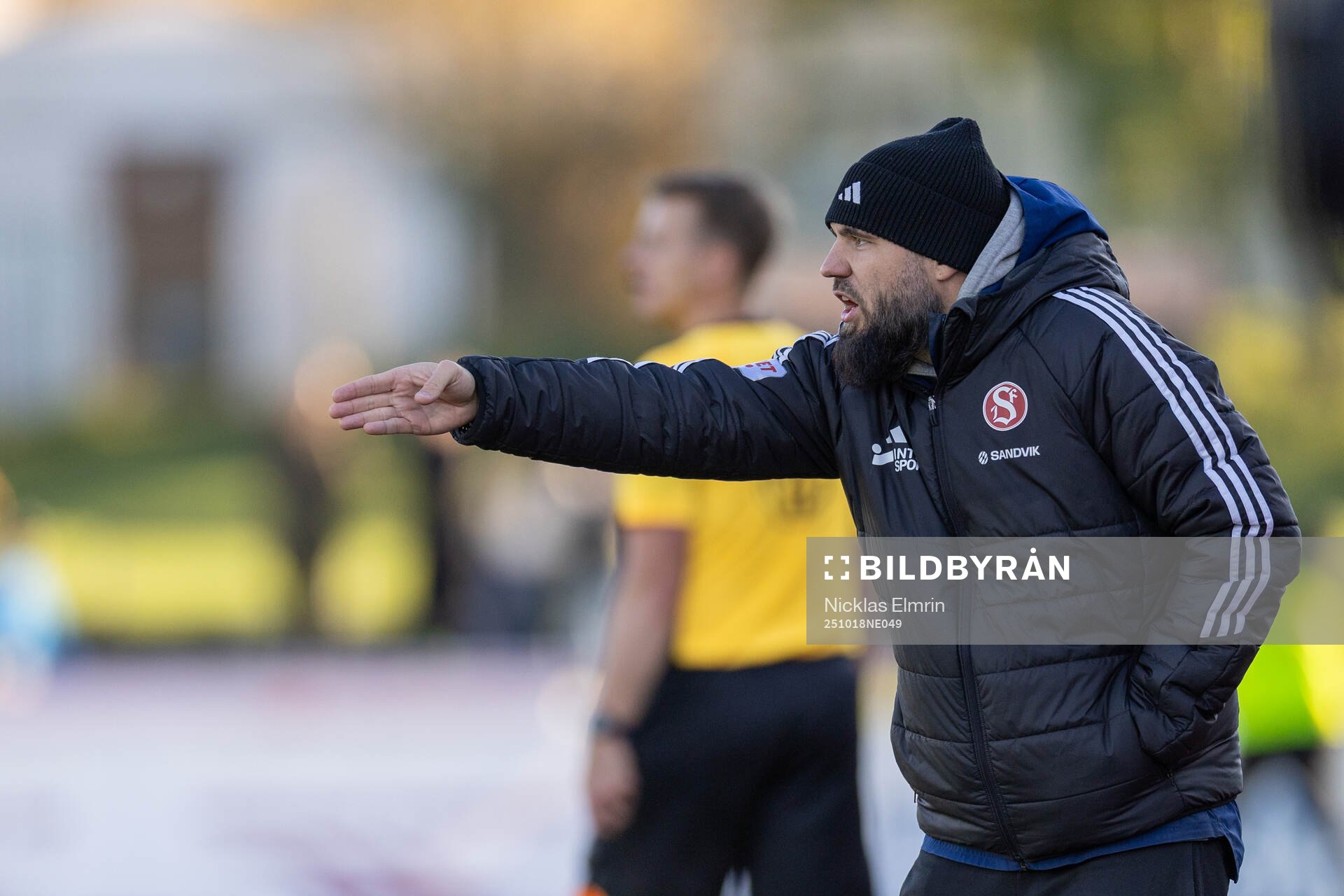 Sandvikens IFs huvudtränare Eldar Abdulic