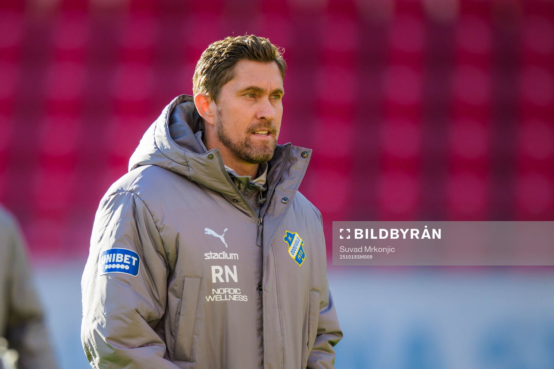 Oddevolds tränare Rikard Nilsson
