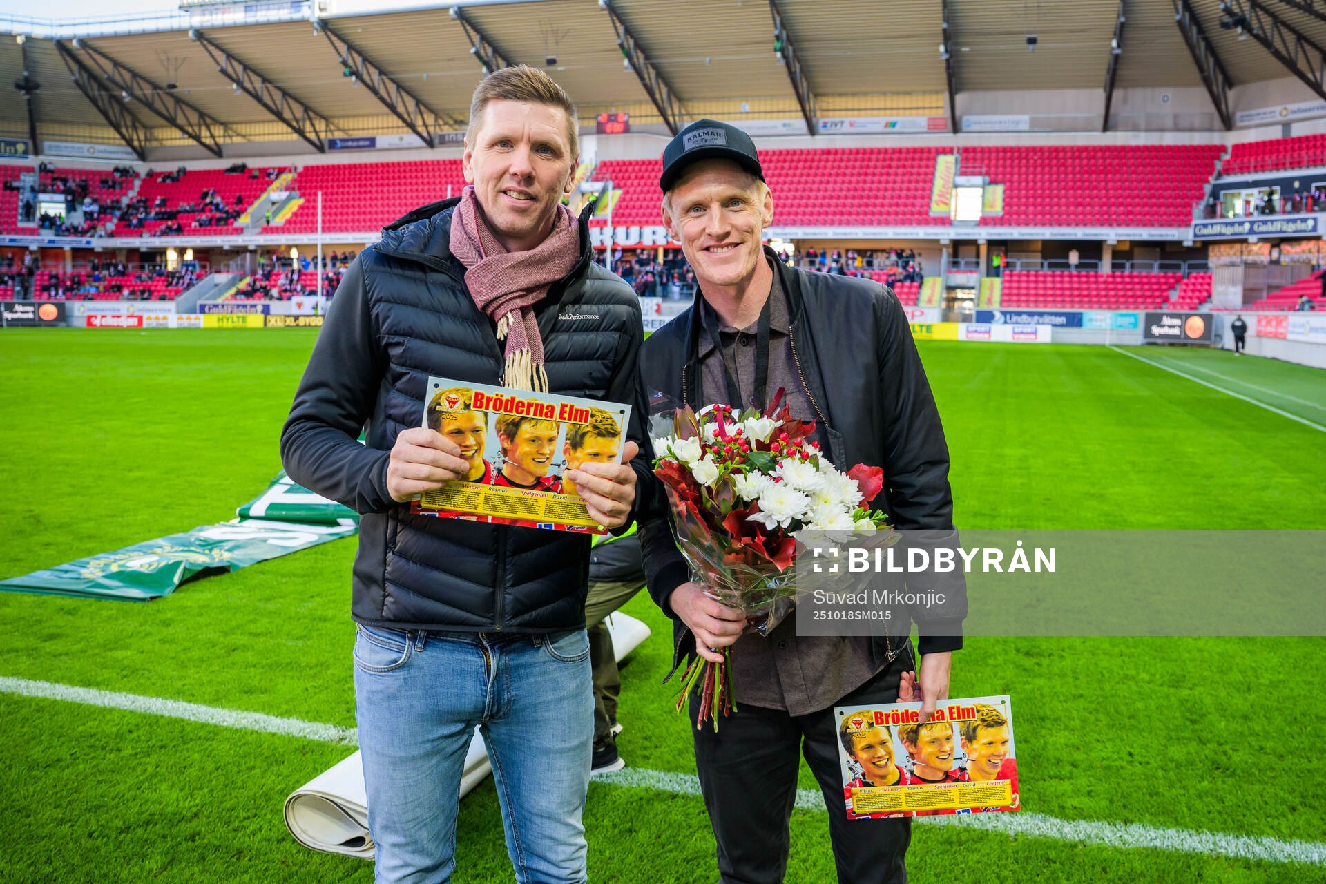 David och Rasmus Elm avtackades