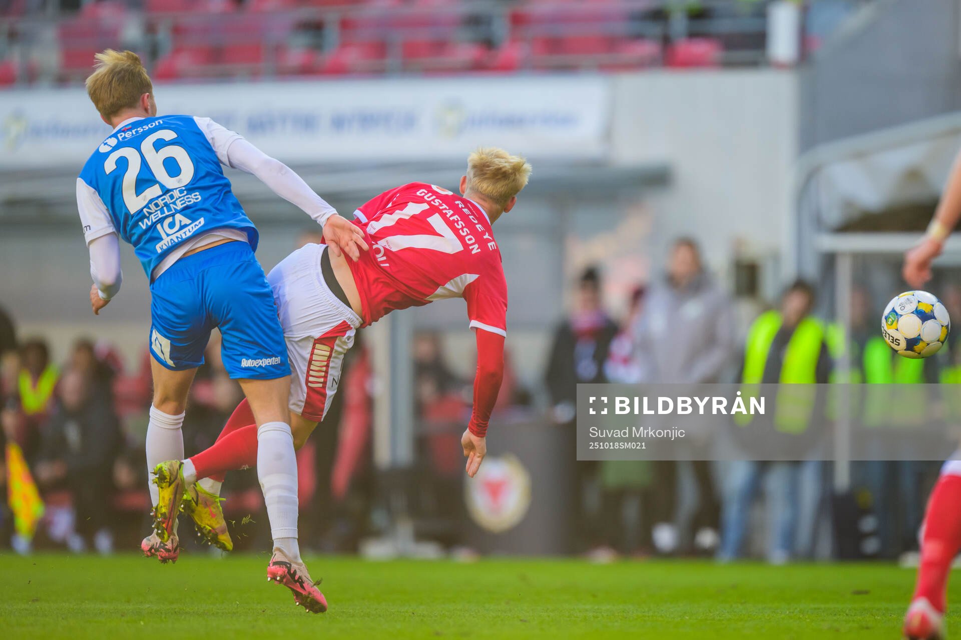 Oddevolds Gabriel Sandberg och Kalmars Carl Gustafsson