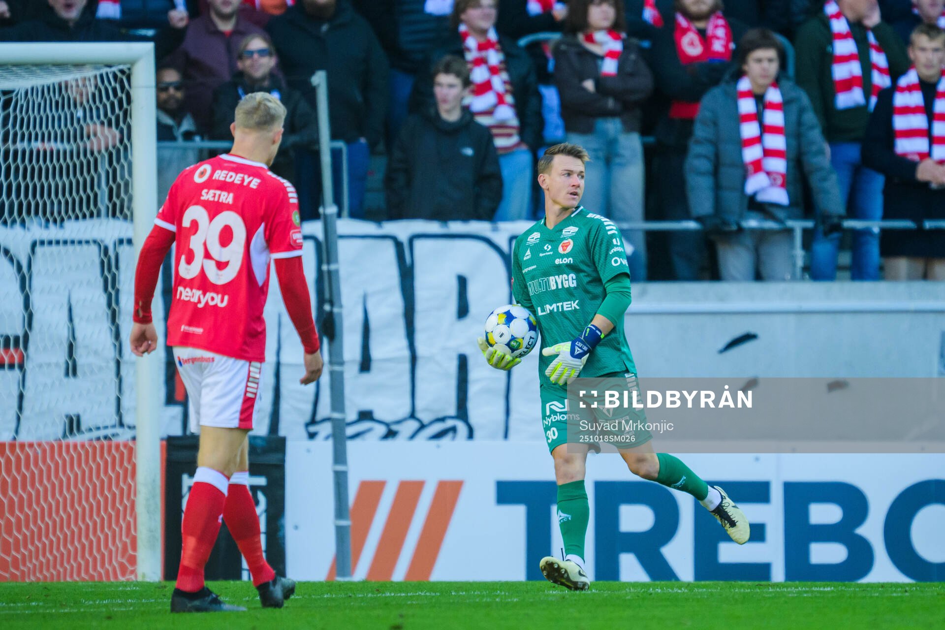 Kalmars målvakt Jakob Kindberg
