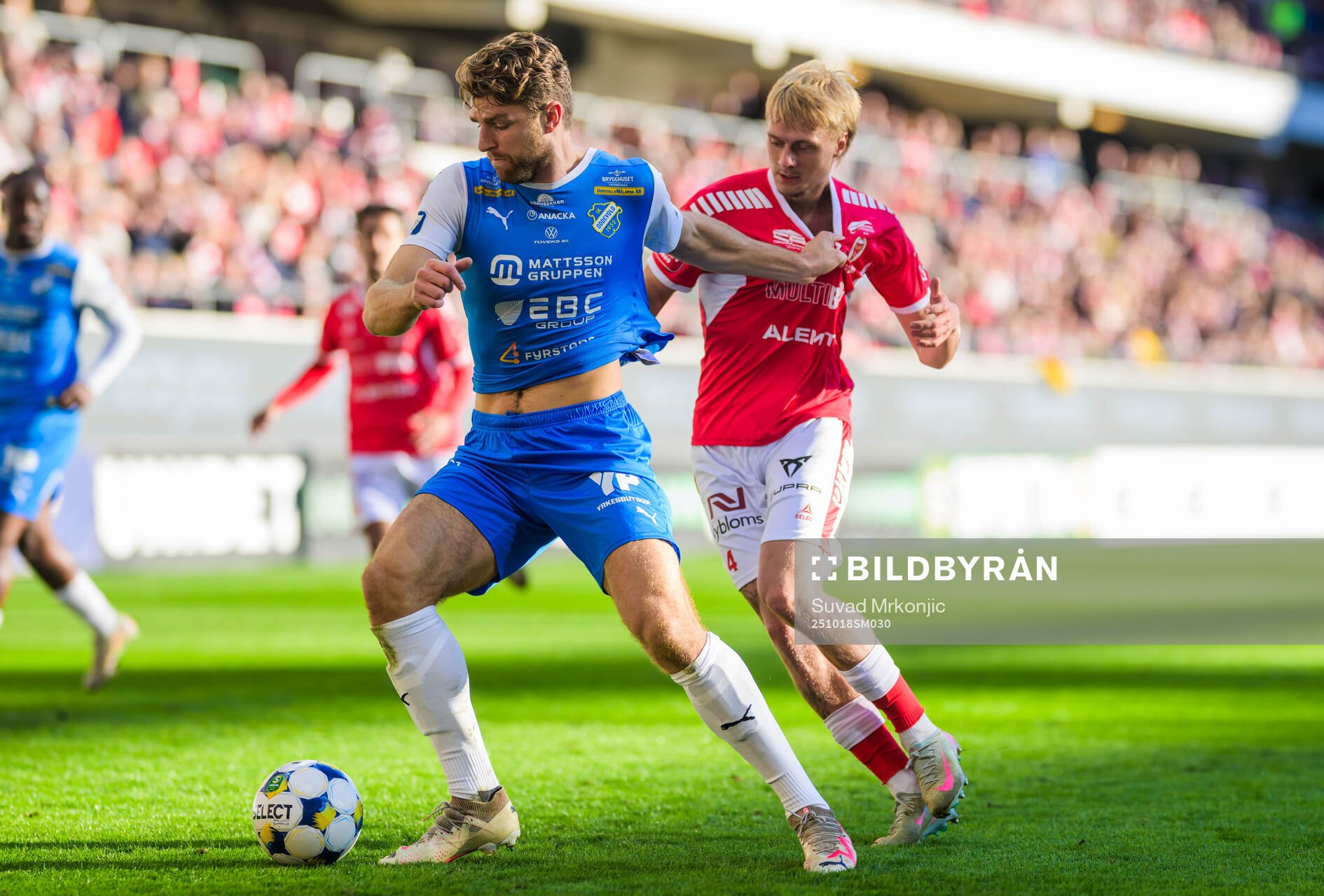 Oddevolds Erik Hedenquist och Kalmars Rony Jansson