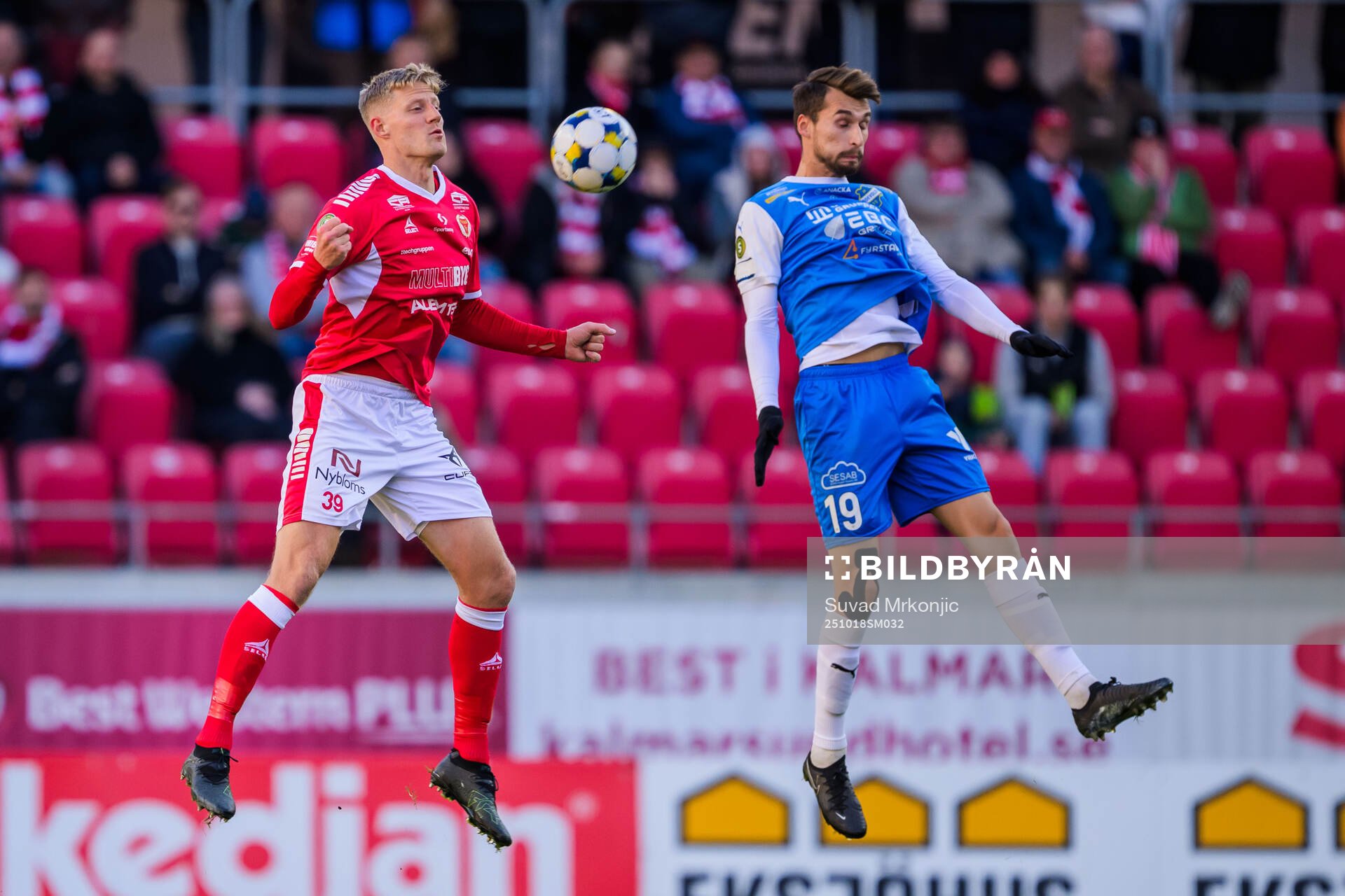 Kalmars Lars Sætra och Oddevolds Rasmus Wiedesheim-Paul