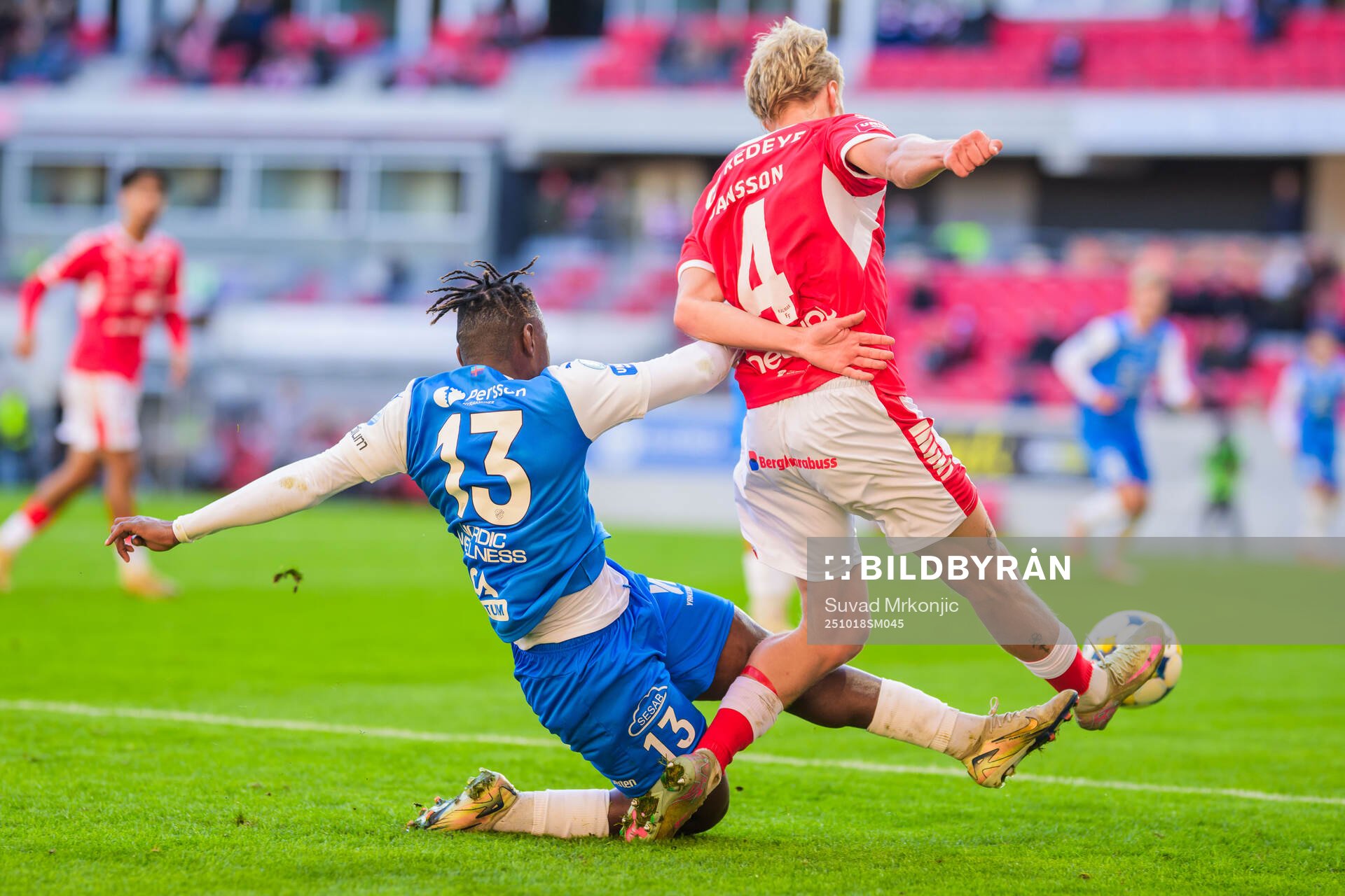 Oddevolds York Rafael och Kalmars Rony Jansson