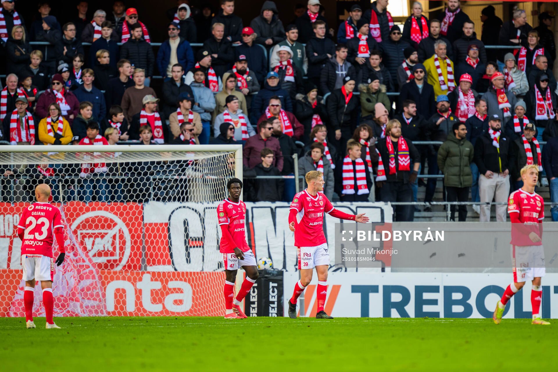 Kalmars Aboubacar Keita, Lars Sætra och Carl Gustafsson