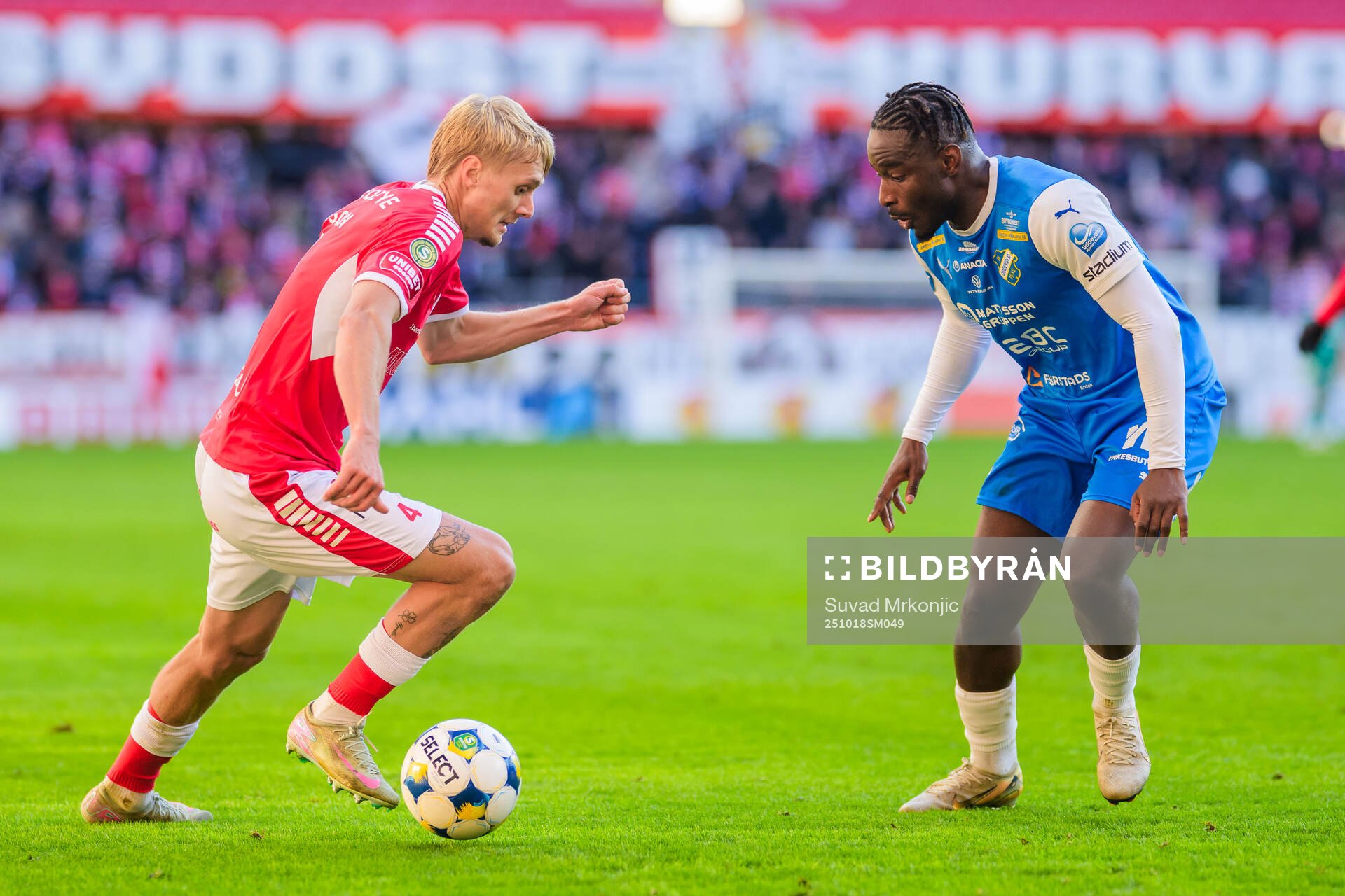 Kalmars Rony Jansson och Oddevolds York Rafael