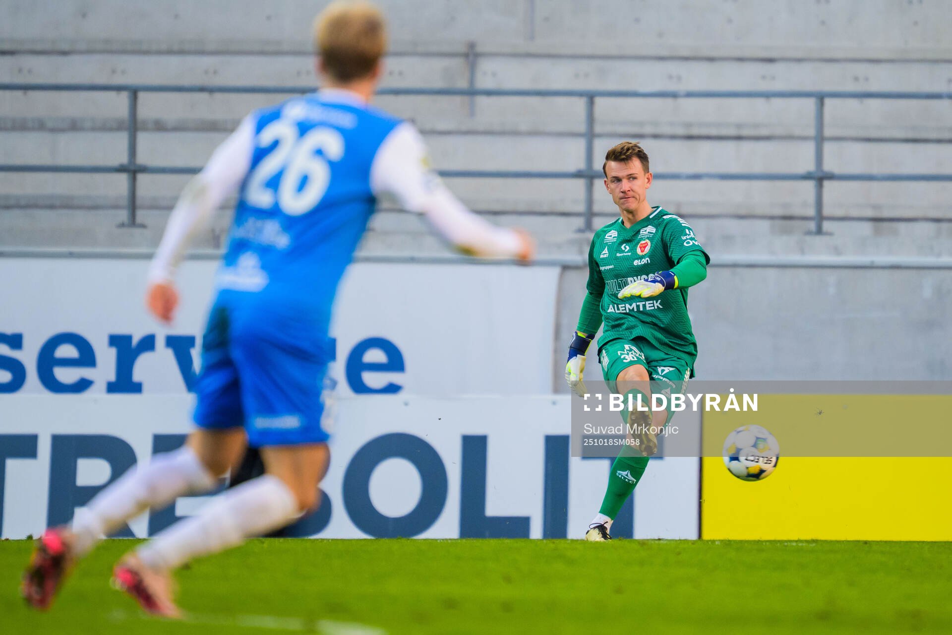 Kalmars målvakt Jakob Kindberg