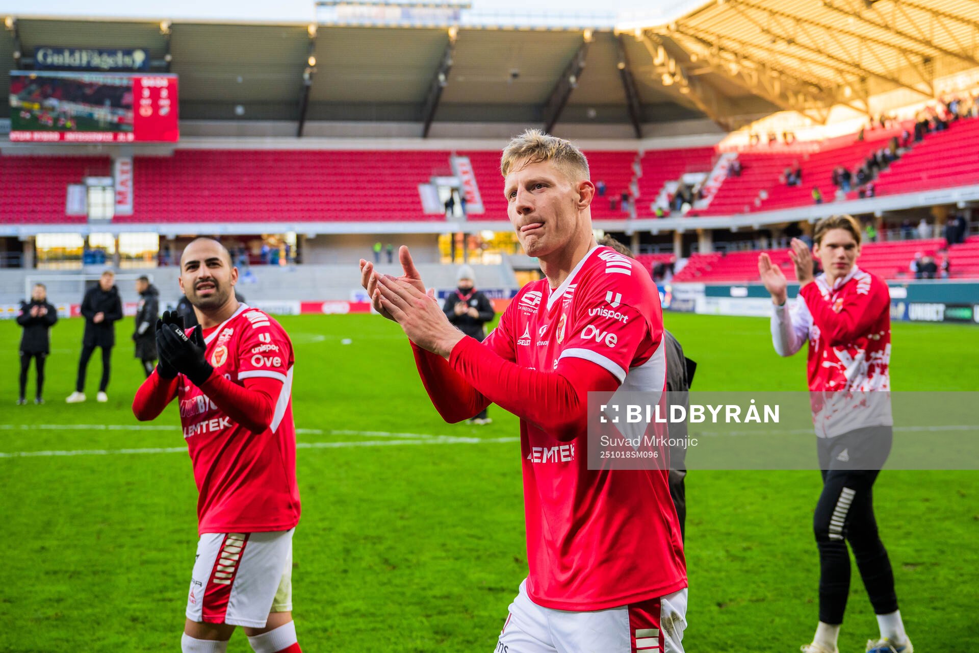 Kalmars Lars Sætra jublar