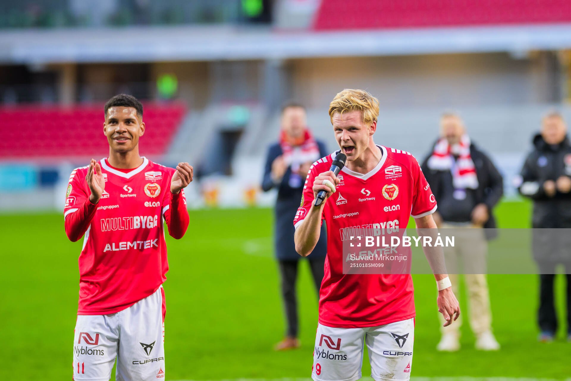 Kalmars Malcolm Stolt jublar