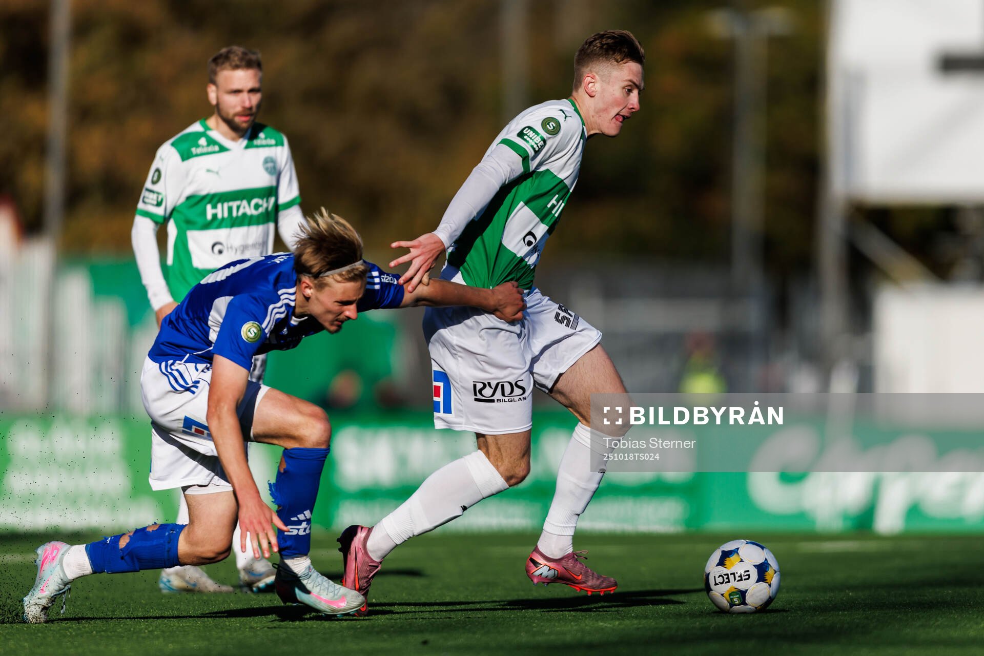 GIF Sundsvalls Malte Hallin och Västerås Karl Gunnarsson