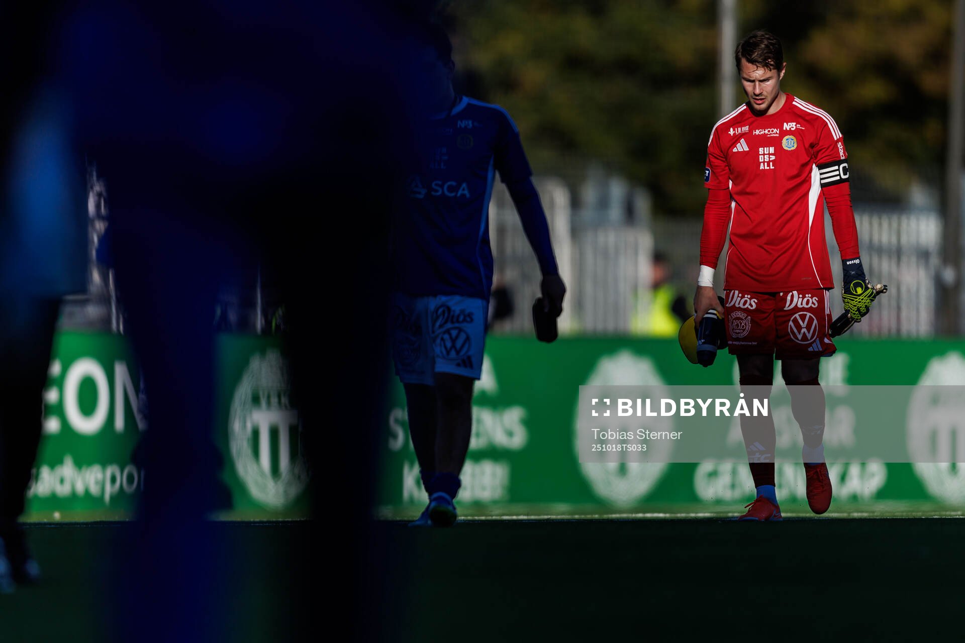 GIF Sundsvalls målvakt Jonas Olsson deppar