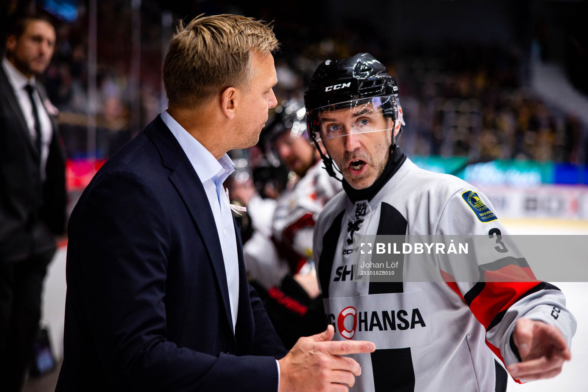 Malmö Redhawks assisterande tränare Bert Robertsson
