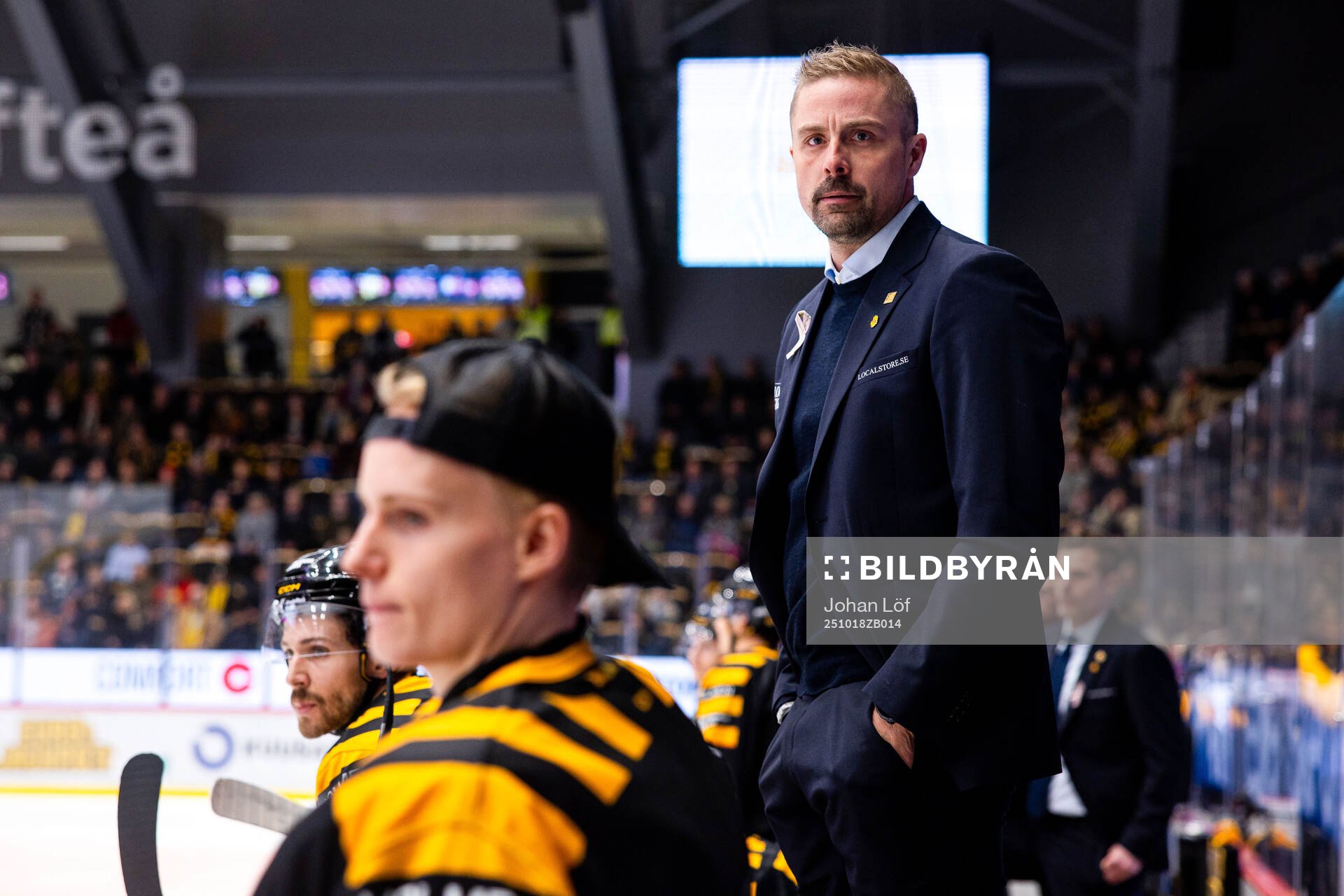 Skellefteås assisterande tränare Pierre Johnsson