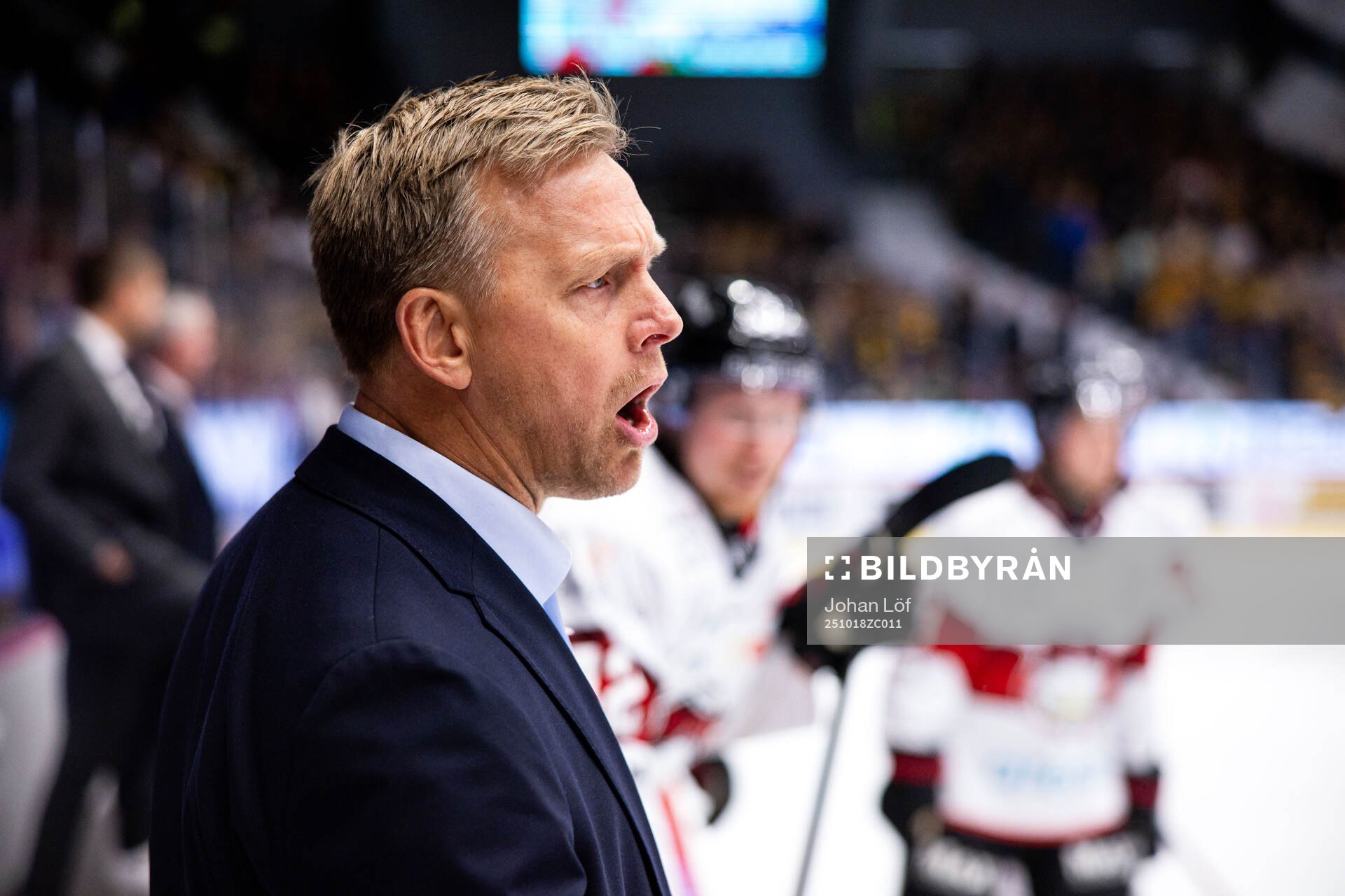 Malmö Redhawks assisterande tränare Bert Robertsson