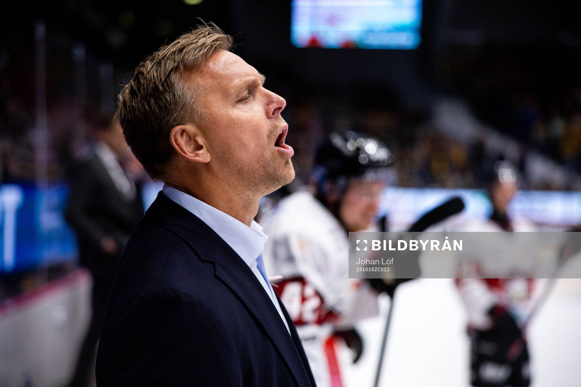 Malmö Redhawks assisterande tränare Bert Robertsson