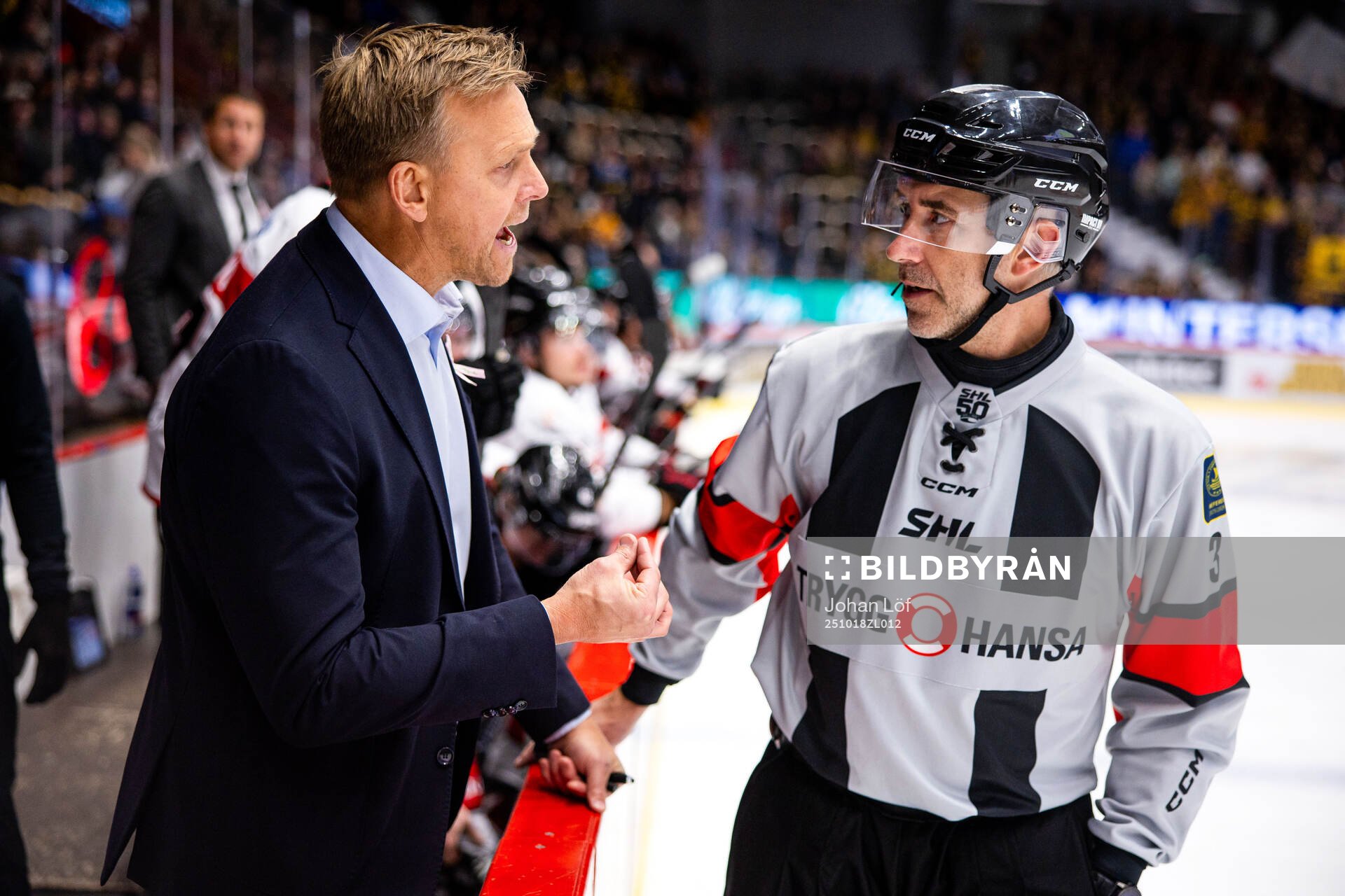 Malmö Redhawks assisterande tränare Bert Robertsson