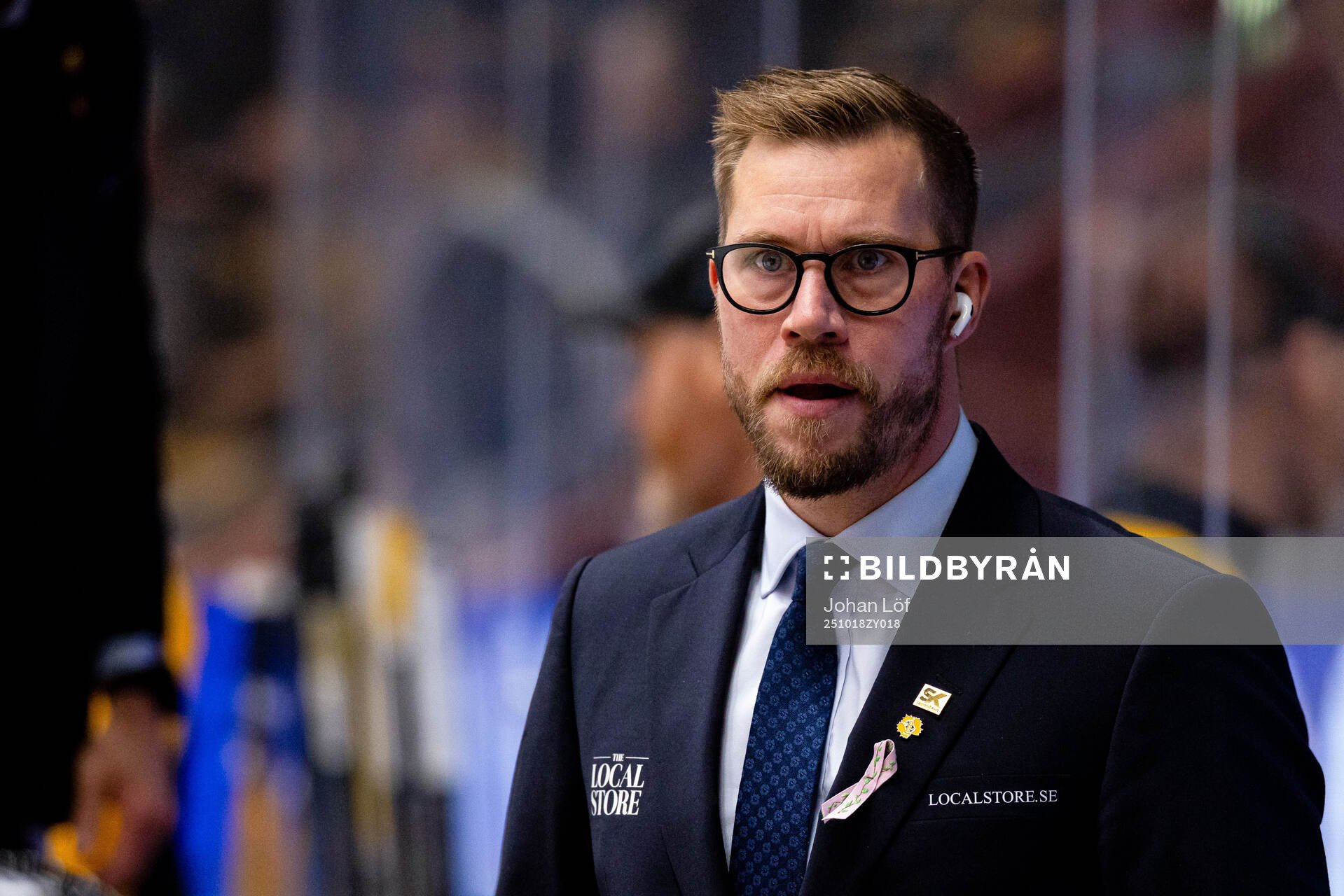 Skellefteås assisterande tränare Andreas Falk