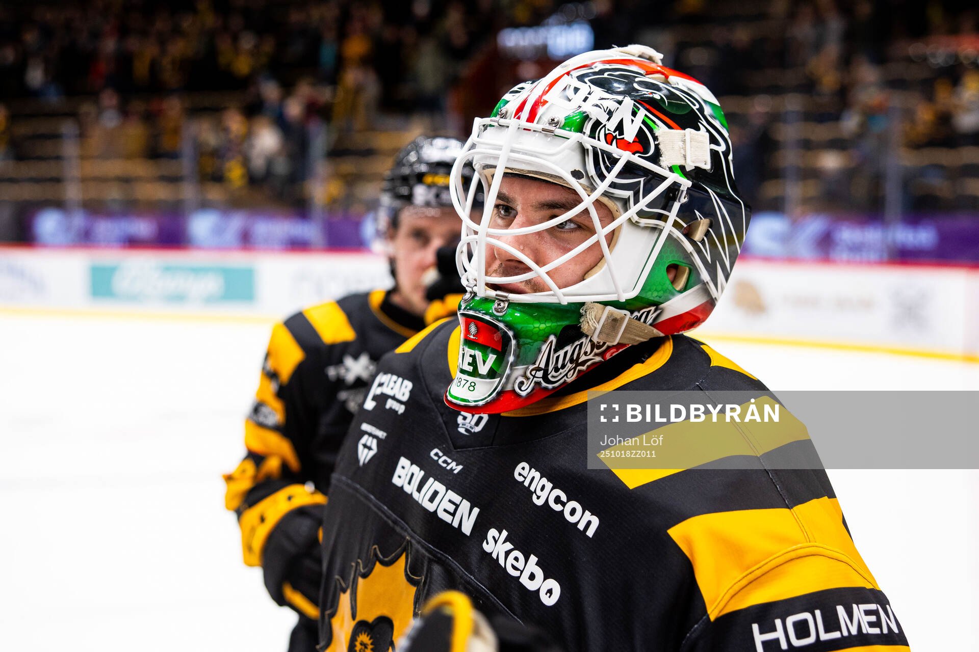 Skellefteås målvakt Strauss Mann