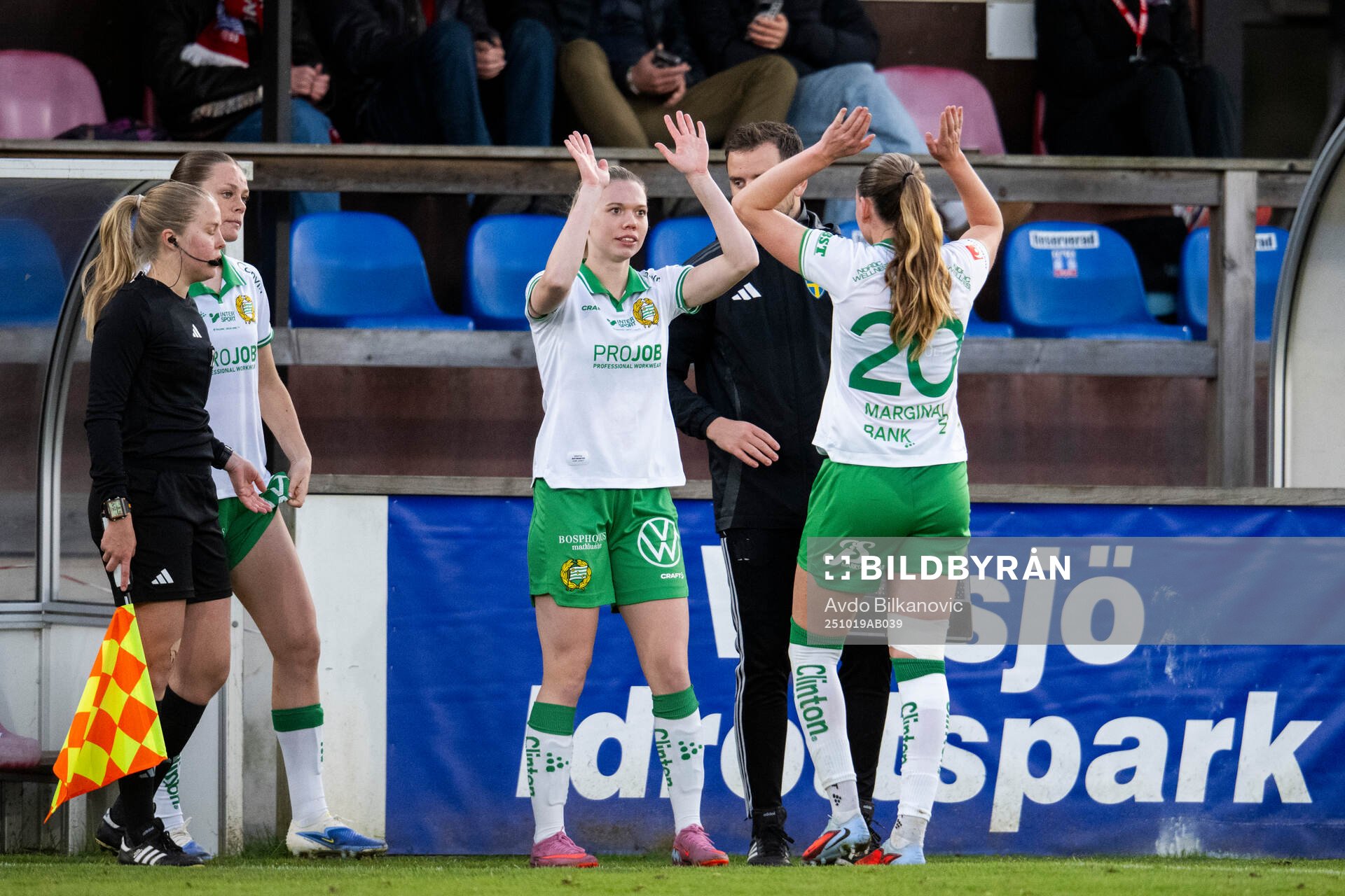 Hammarbys Bea Sprung hoppar in istället för Vilde Hasund