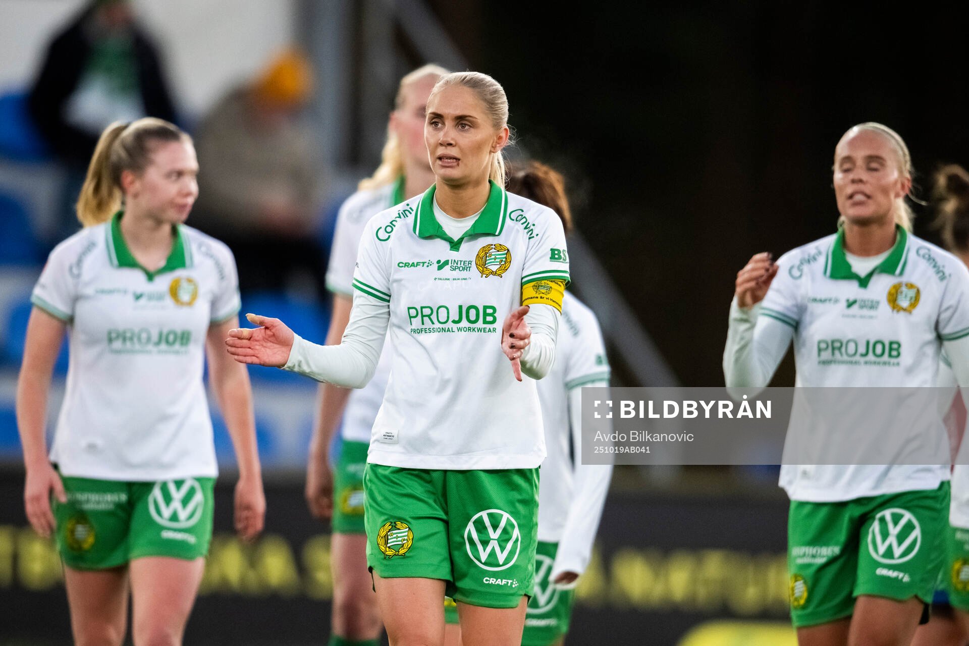 Hammarbys Alice Carlsson jublar