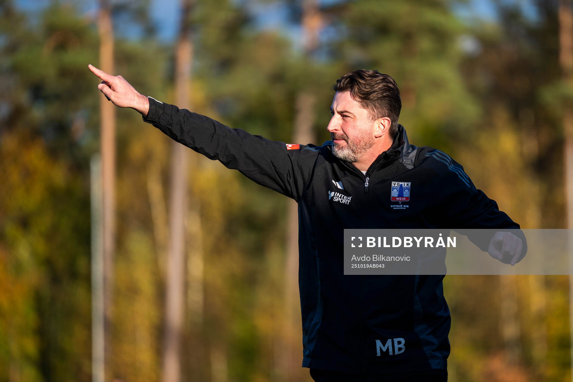 Vittsjös tränare Mladen Blagojevic