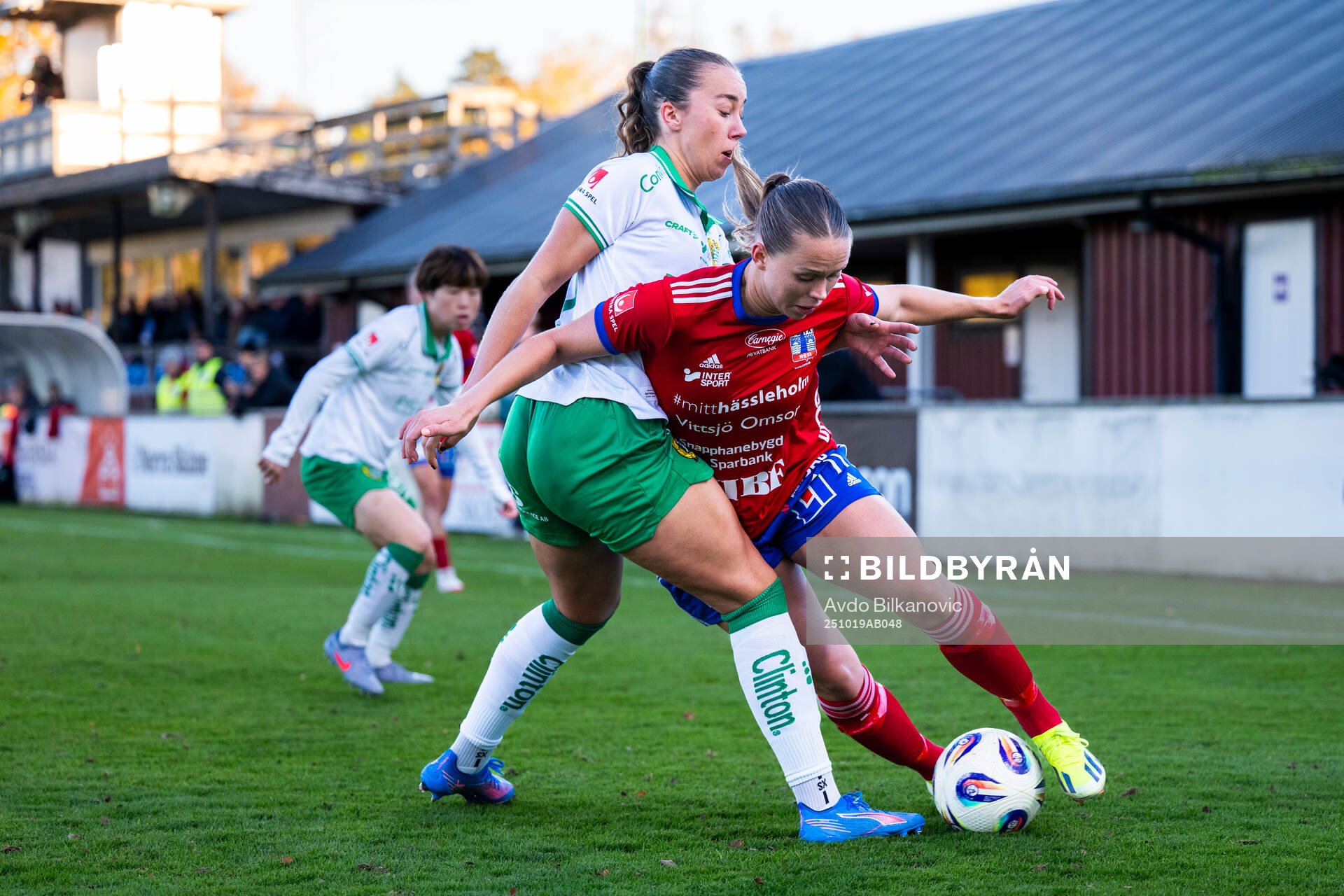Vittsjös Hanna Ekengren oh Hammarbys Athinna Persson