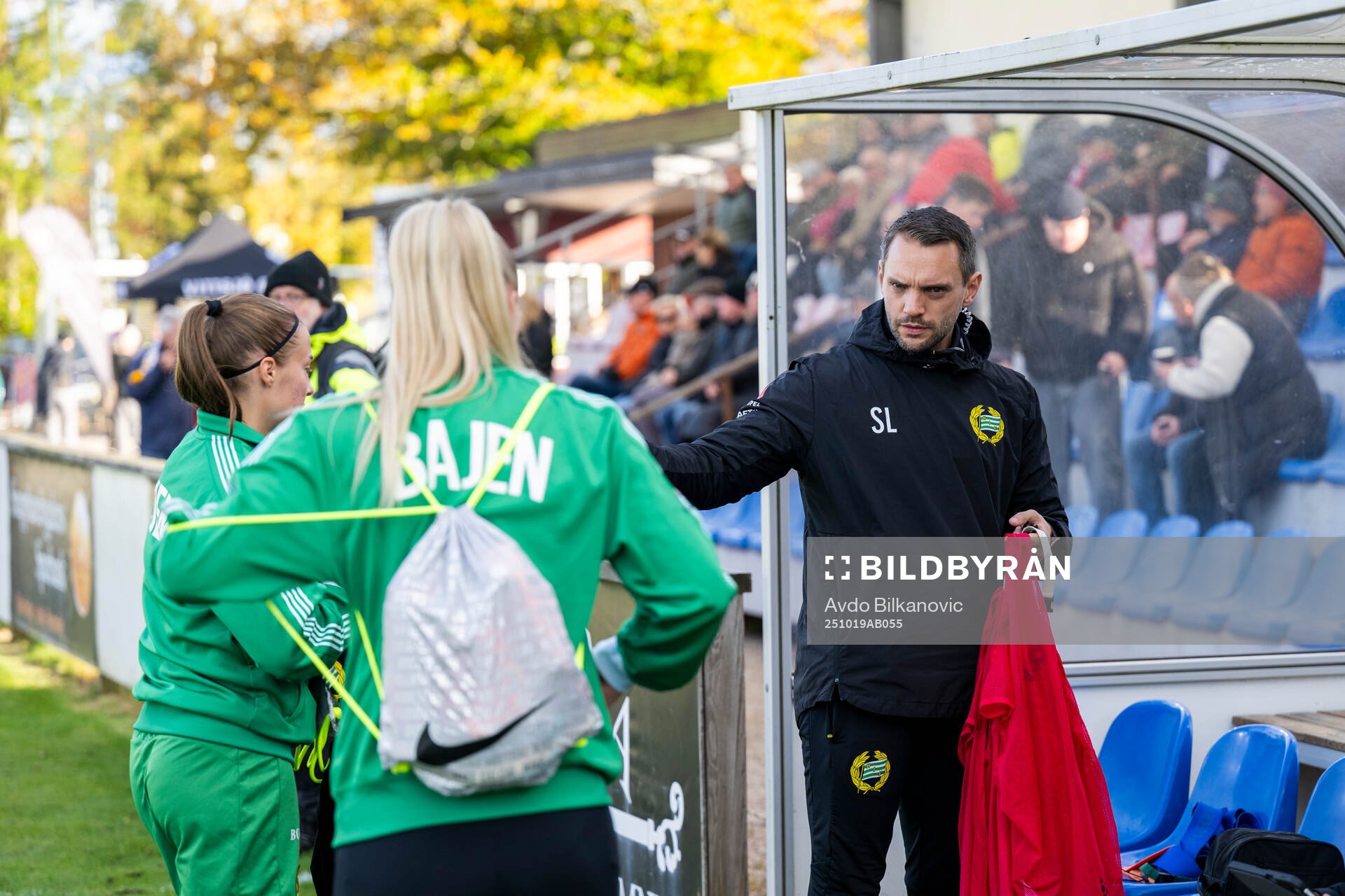 Hammarbys fystränare Sebastian Larsson