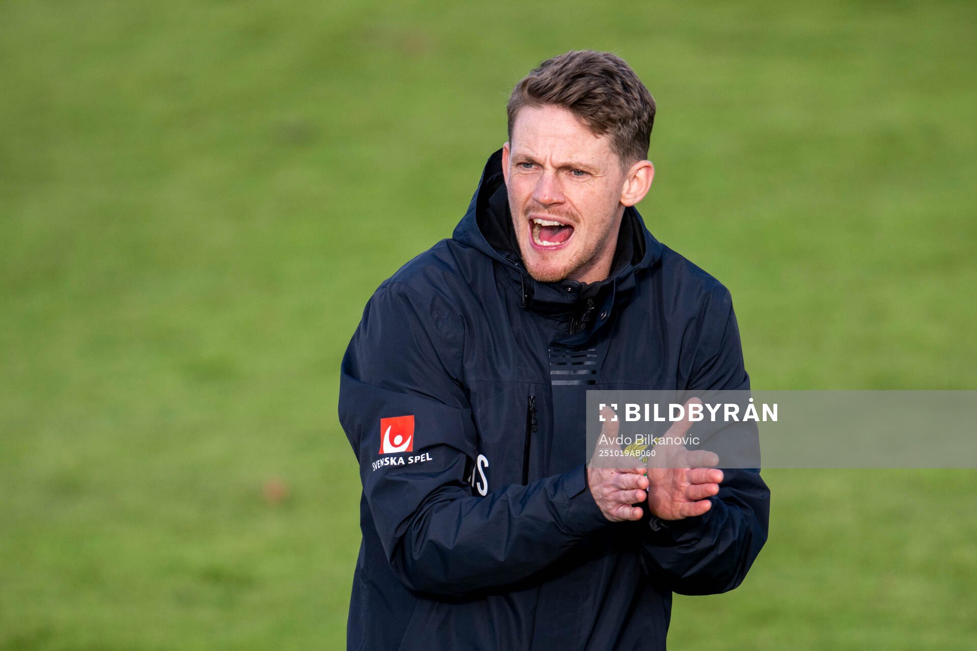 Hammarbys tränare Martin Sjögren