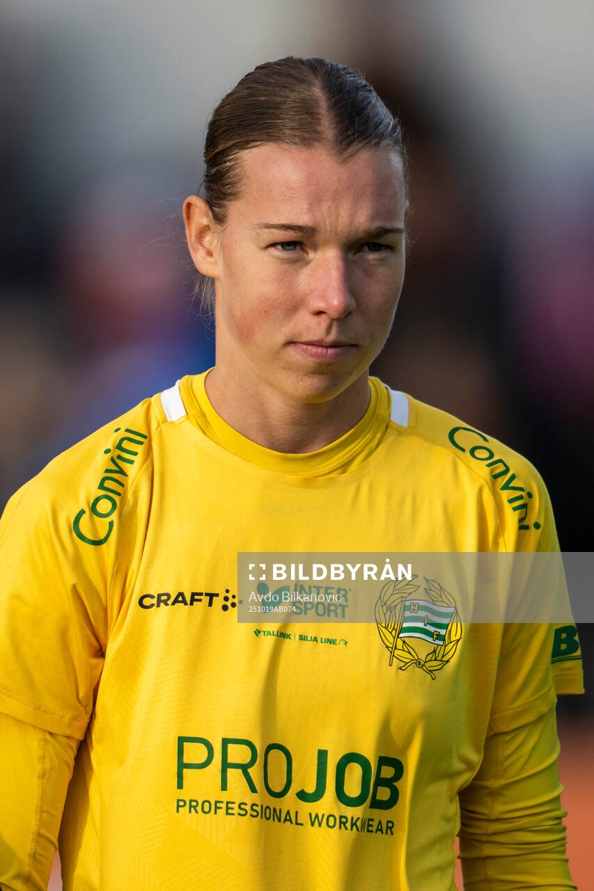 Hammarbys målvakt Melina Loeck