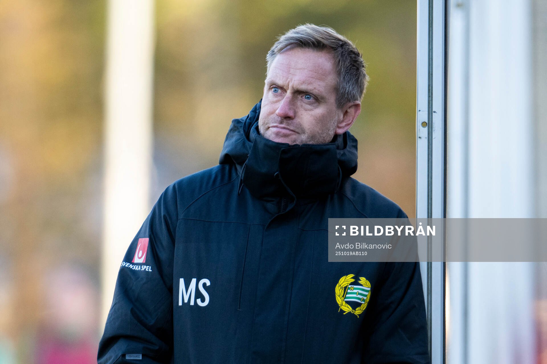 Hammarbys tränare Martin Sjögren