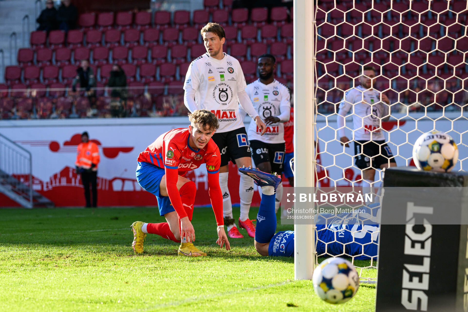 Helsingborgs Alexander Johansson deppar