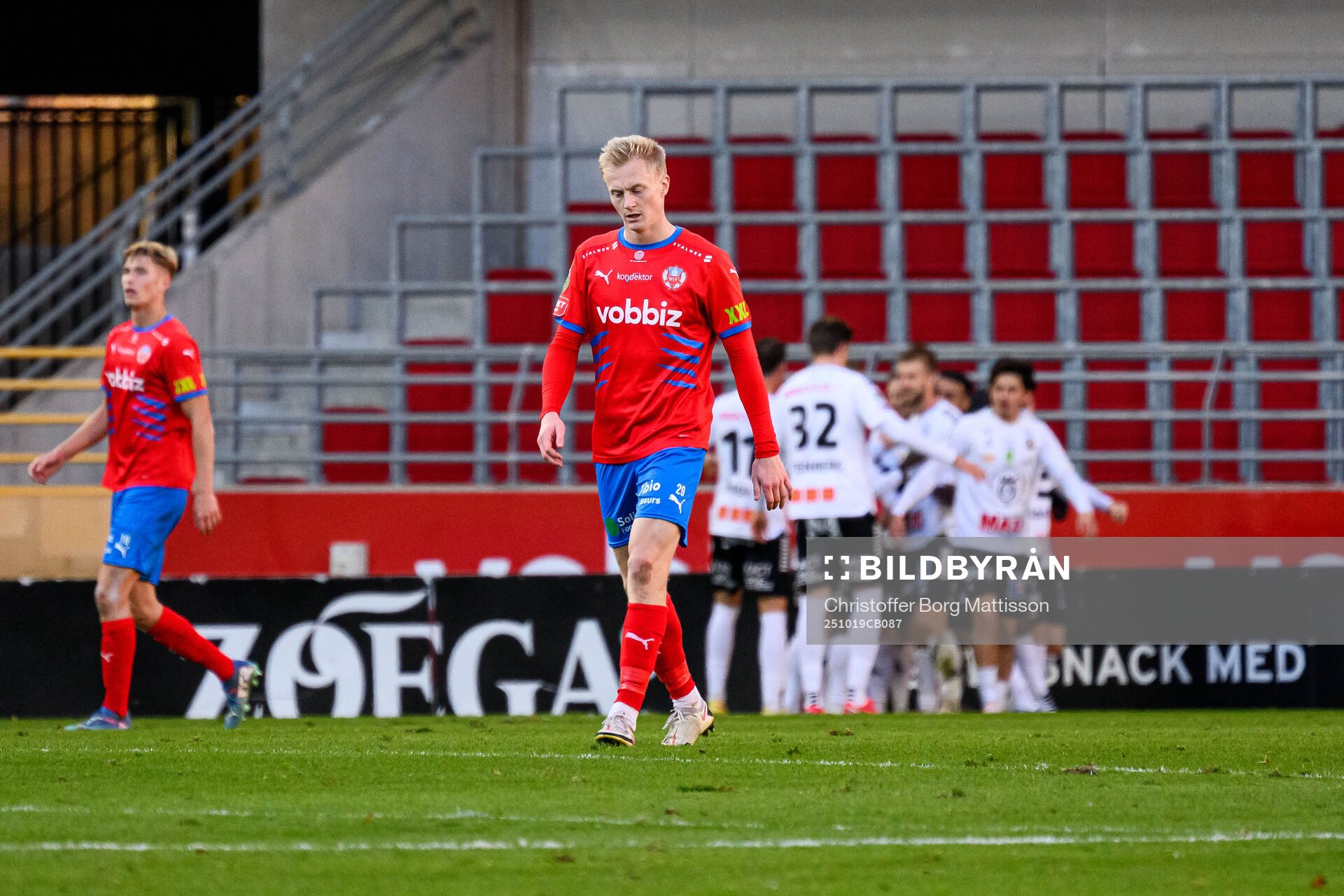 Helsingborgs Oscar Aga deppar