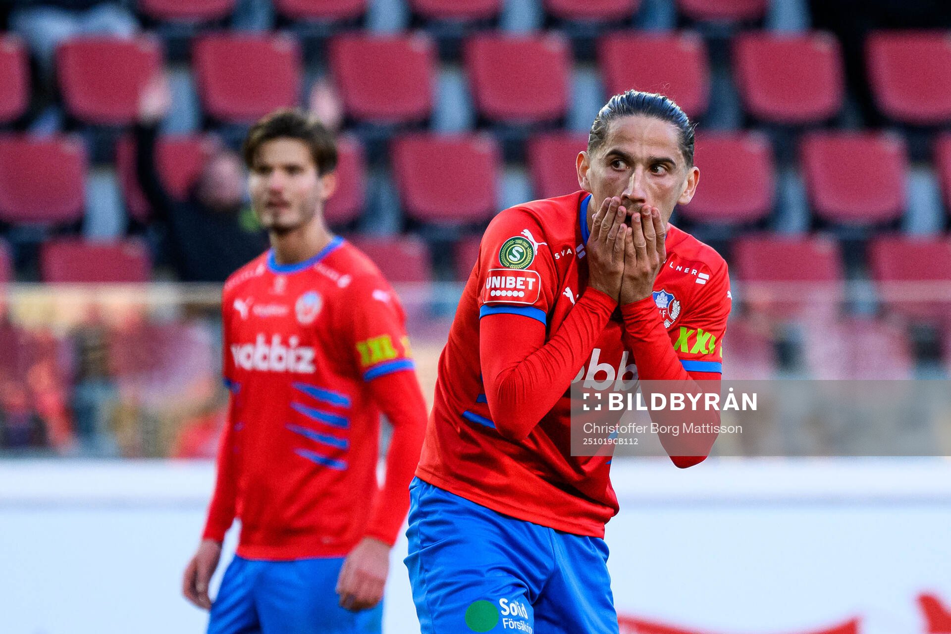 Helsingborgs Ervin Gigovic deppar