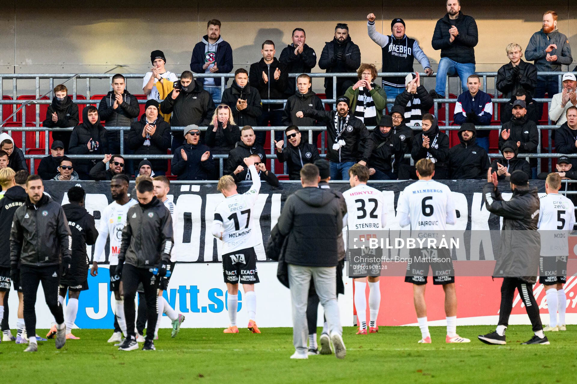 Örebros supportrar deppar