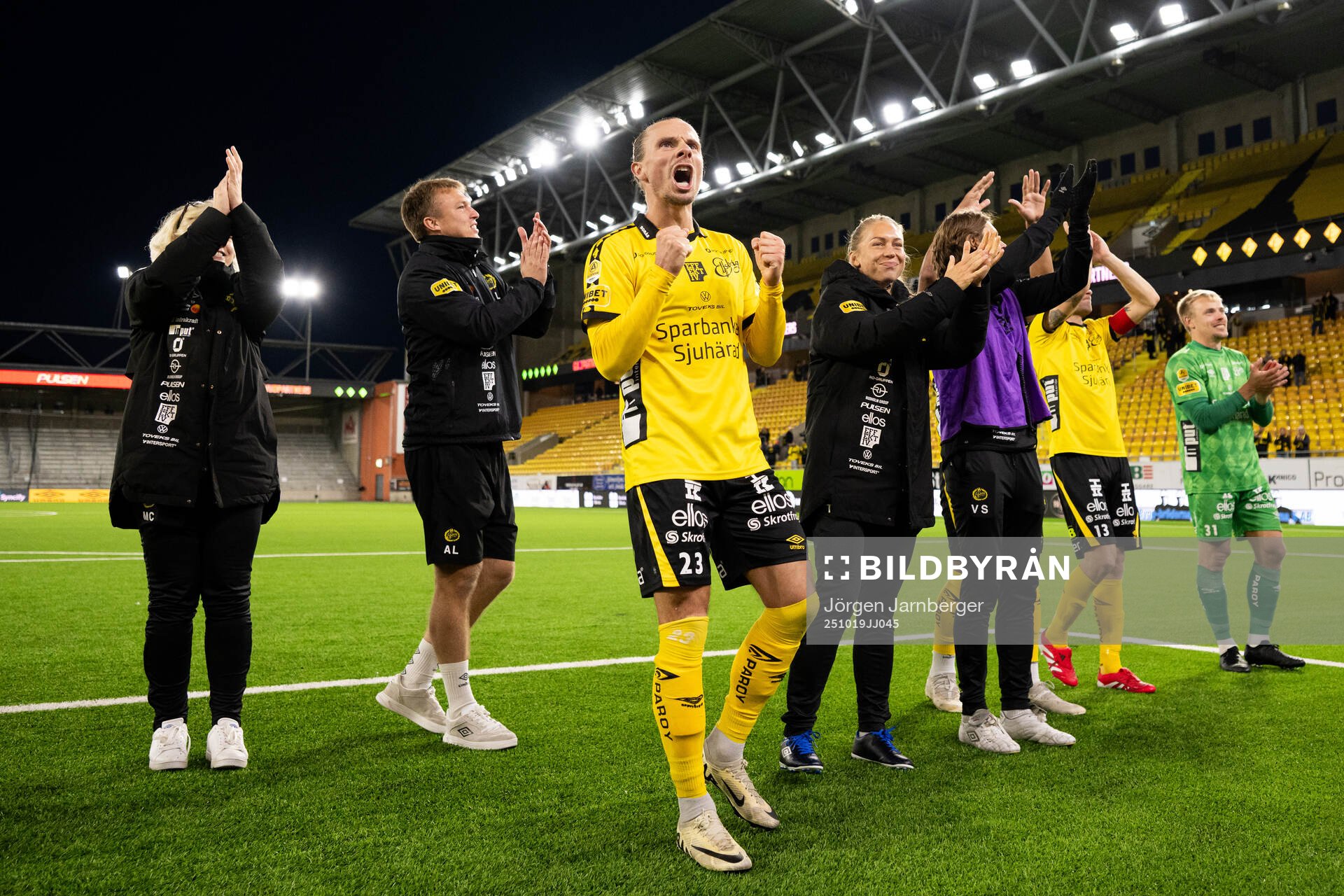 Elfsborgs Niklas Hult jublar