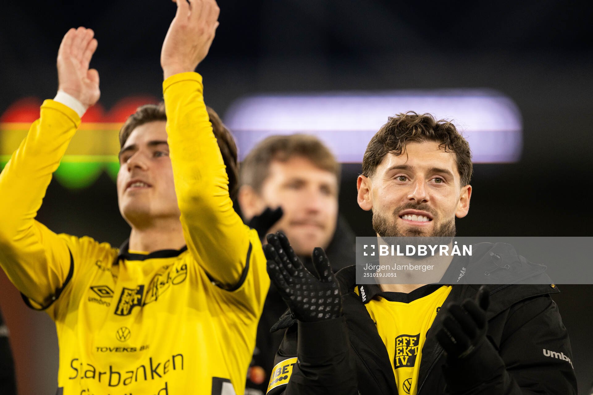 Elfsborgs Arber Zeneli jublar