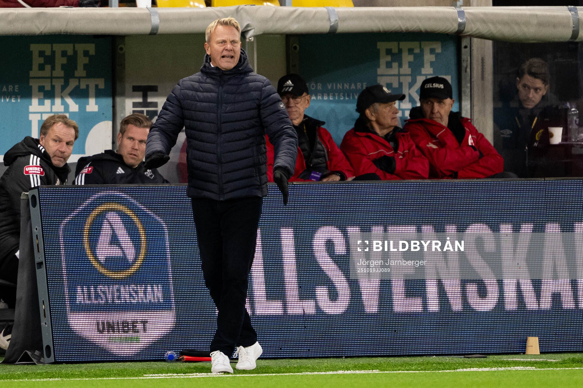 Östers tränare Roberth Björknesjö