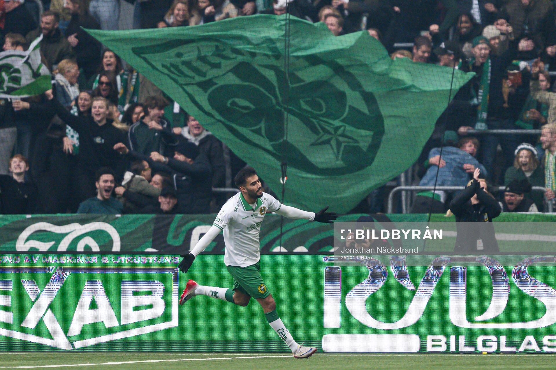 Hammarbys Montader Madjed jublar