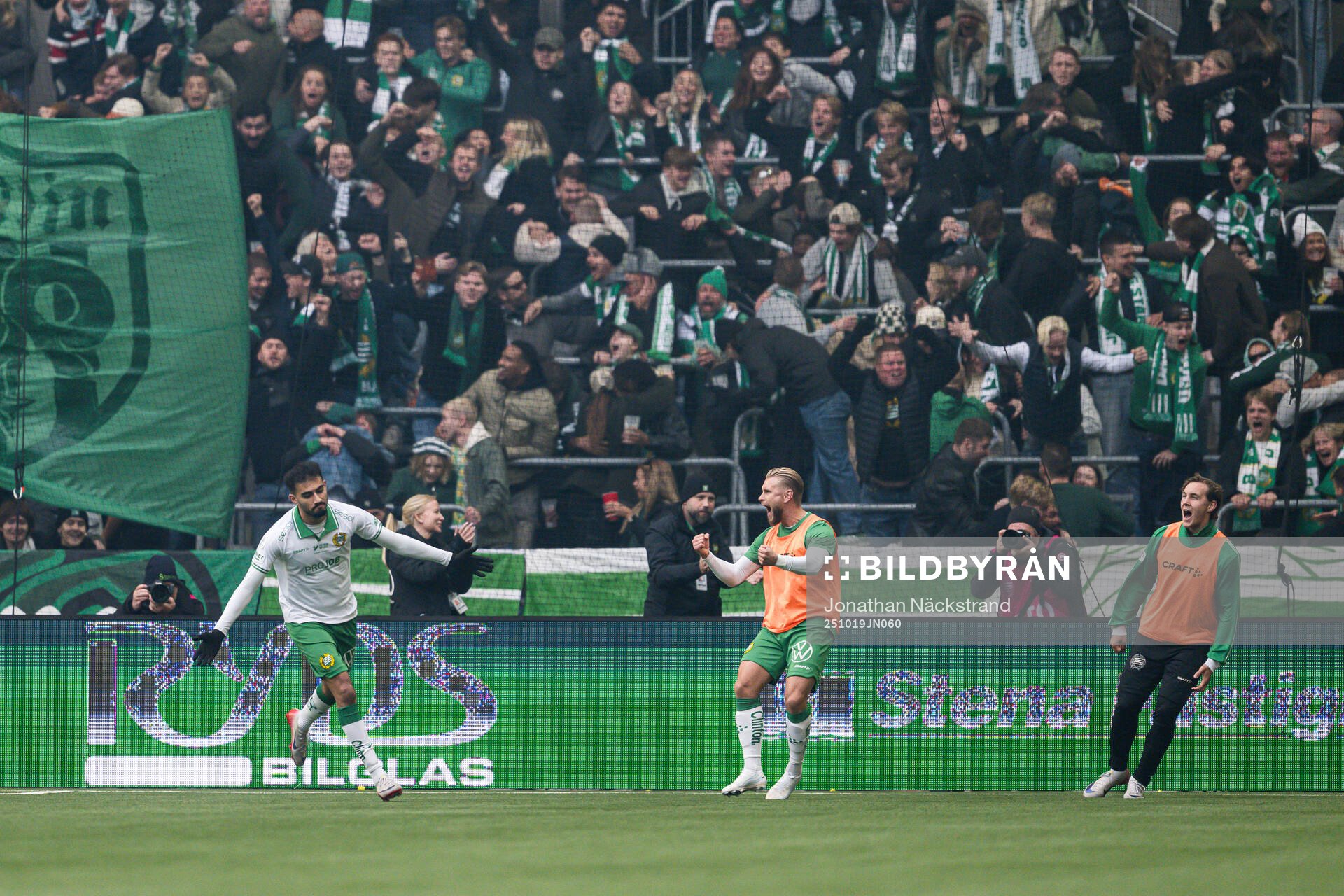 Hammarbys Montader Madjed jublar