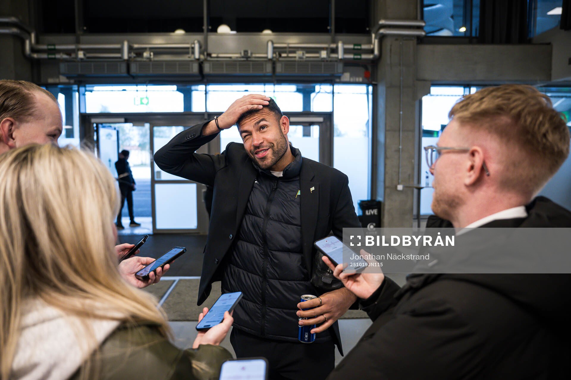 Hammarbys målvakt Warner Hahn