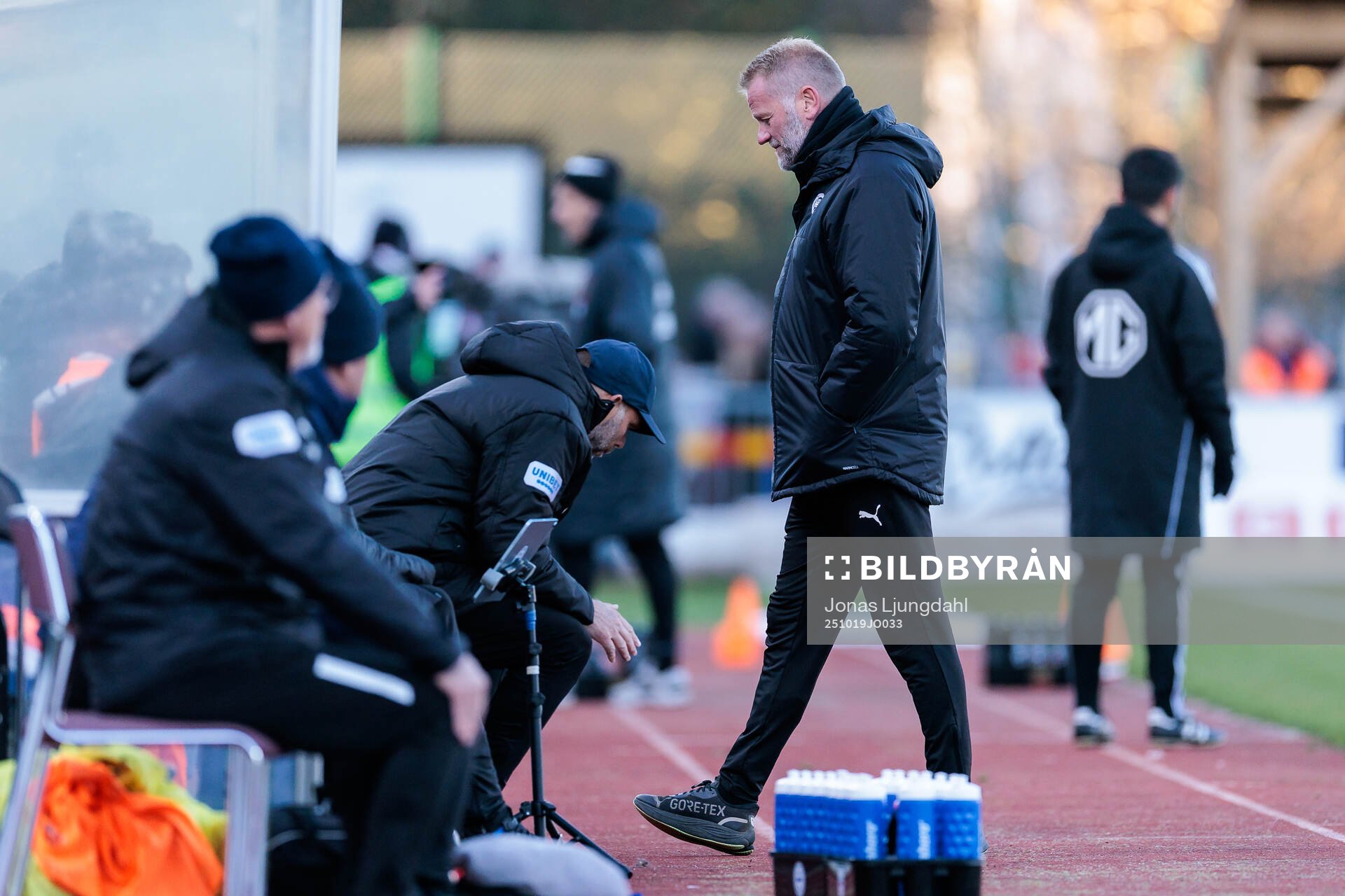 Värnamos tränare Arne Sandstø deppar