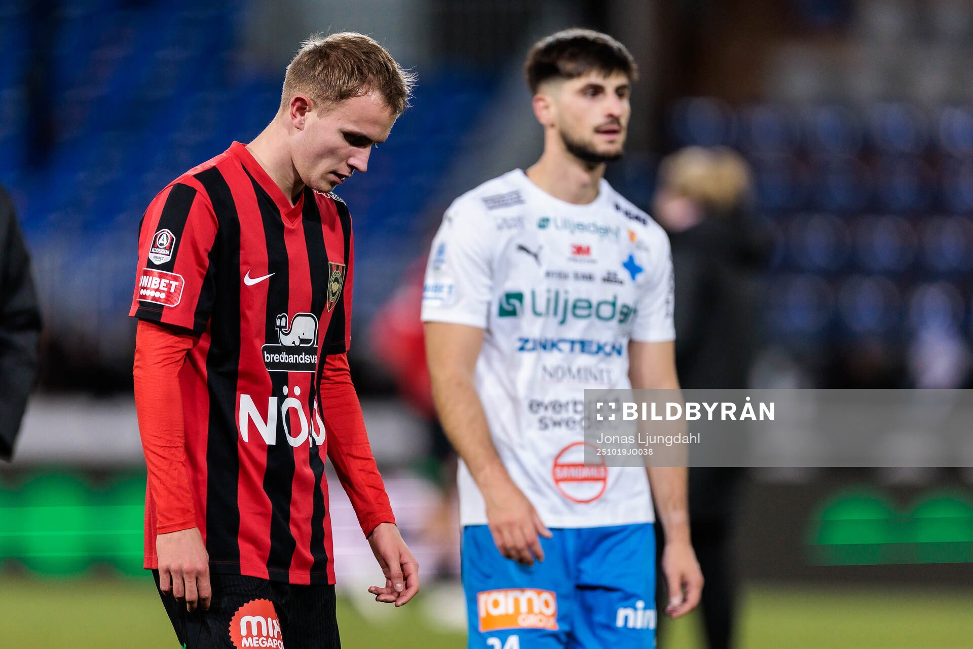 Brommapojkarnas Victor Lind deppar