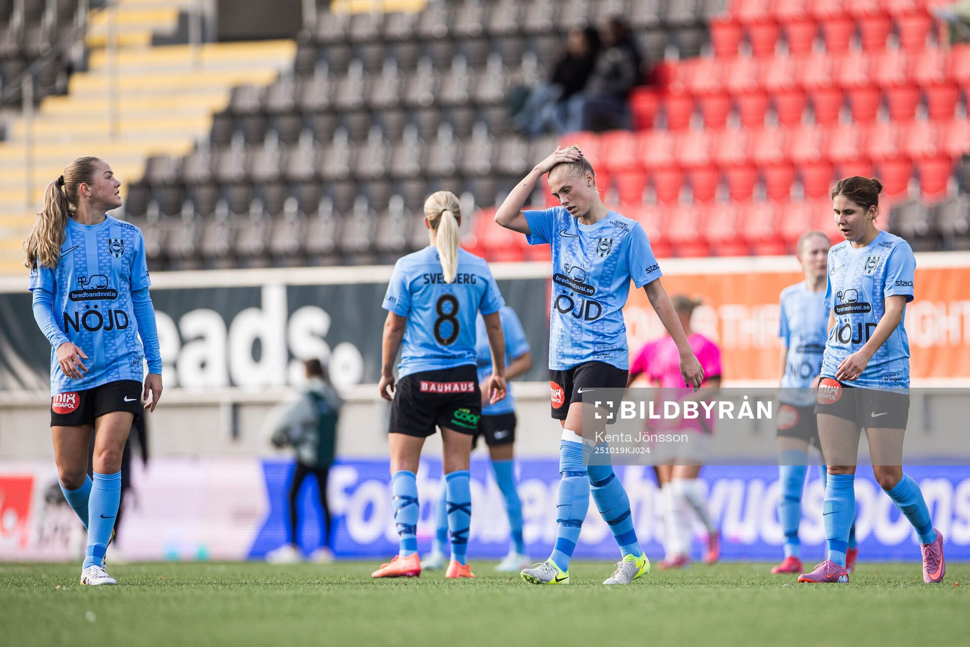Brommapojkarnas Joanna Aalstad Bækkelund, Amanda Wulff och
