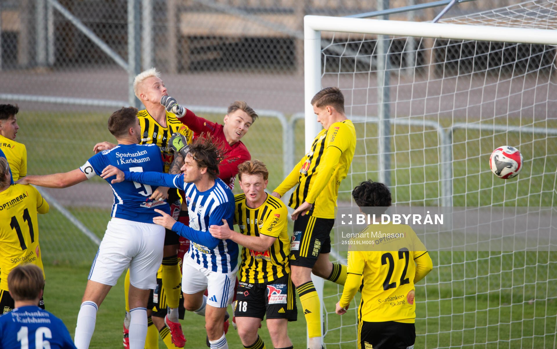 IFK Karlshamns hörna seglar i mål och 0-1 utan att  IFK