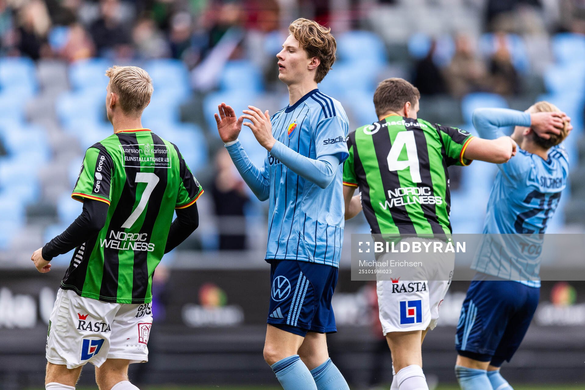 Djurgårdens August Priske Flyger deppar