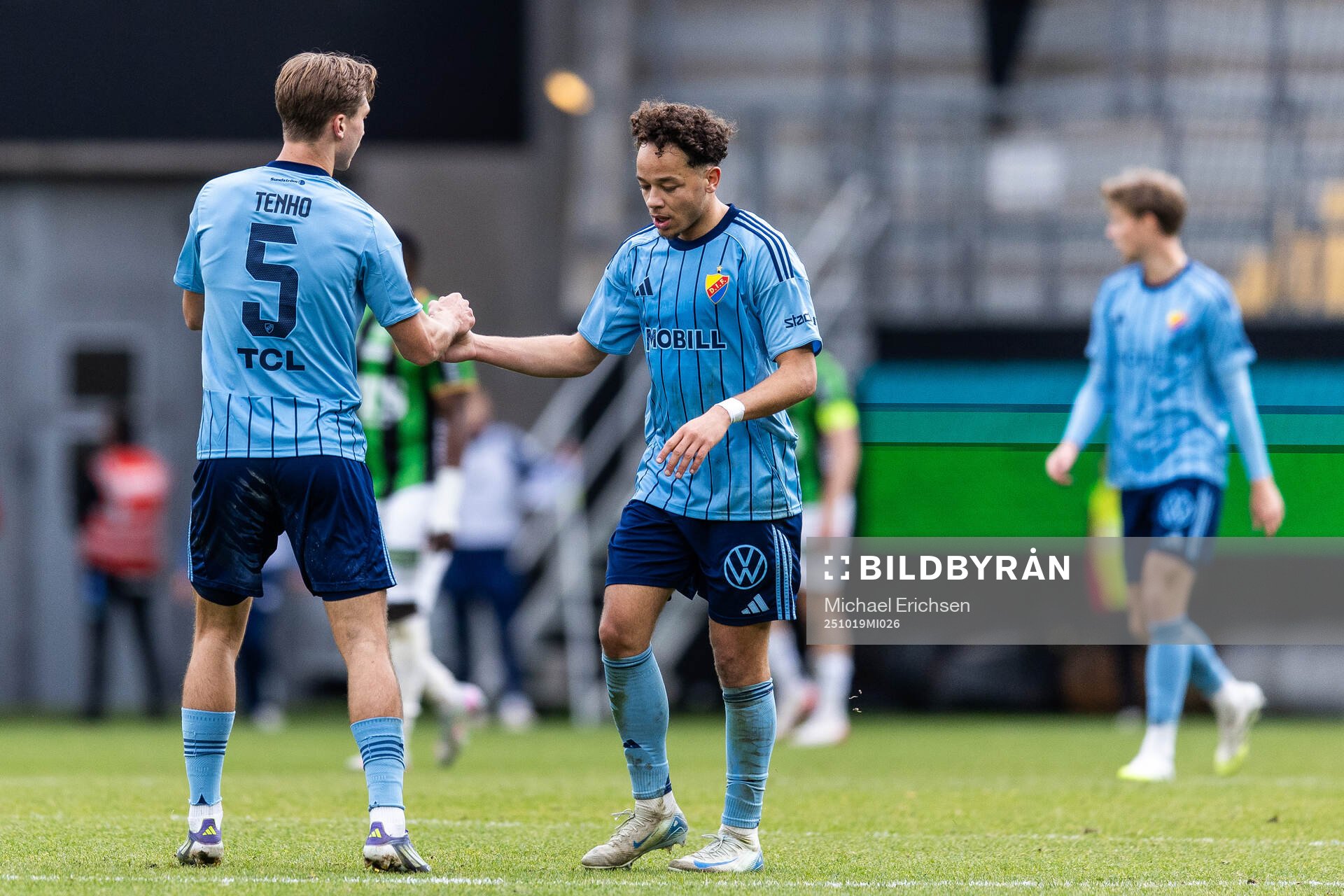 Djurgårdens Mikael Anderson jublar