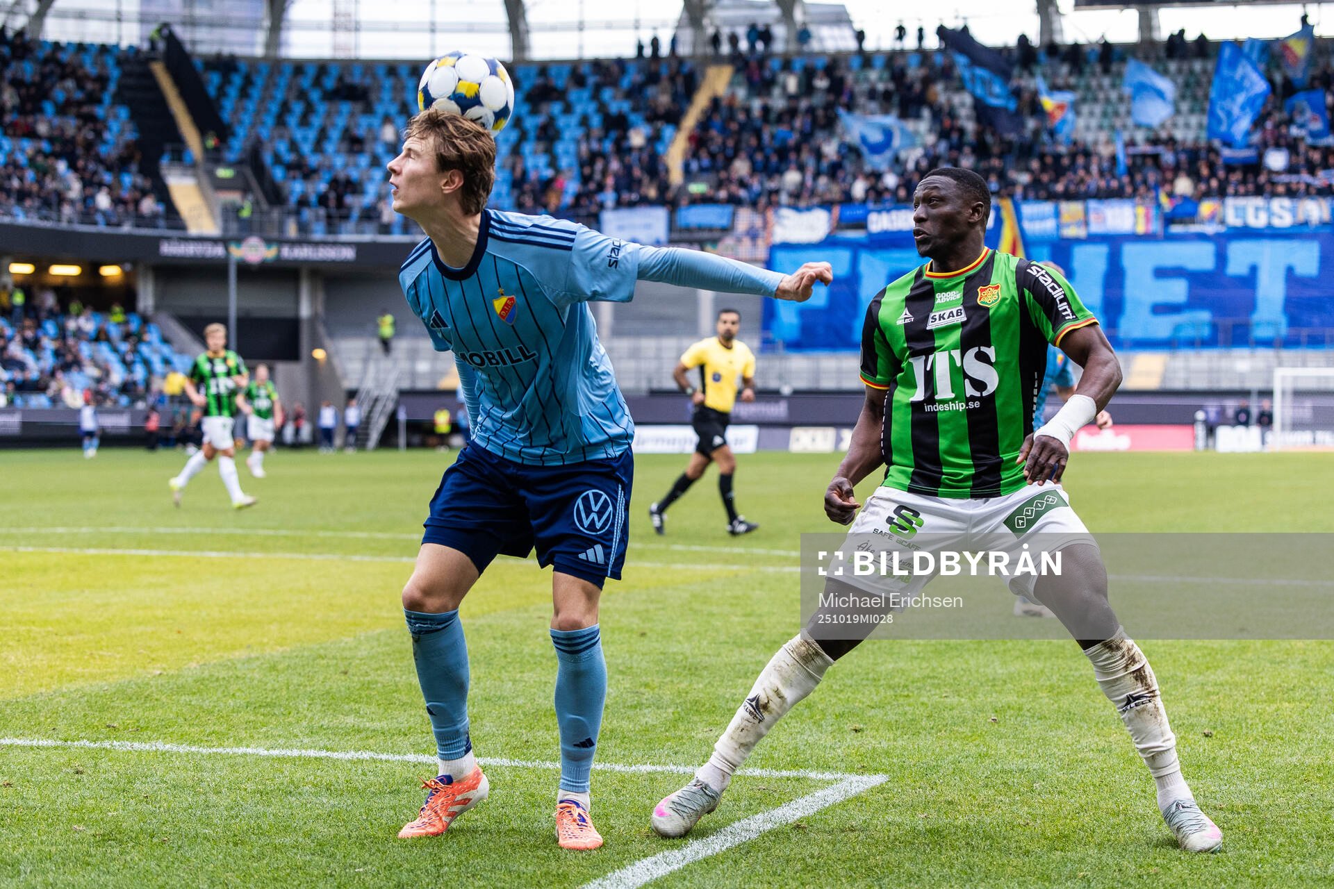 Djurgårdens August Priske Flyger och GAIS Ibrahim Diabate