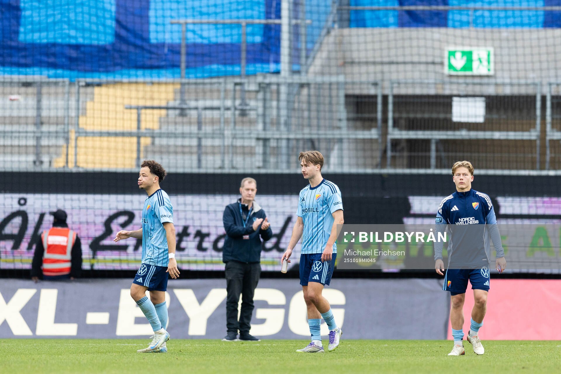Djurgårdens spelare deppar
